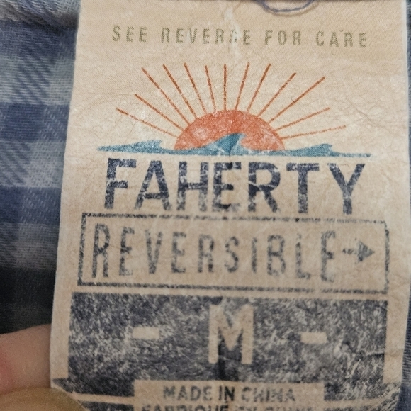 Mens Faherty Reversible size medium - Picture 4 of 13